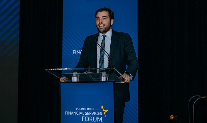 Presenter addressing attendees at the 2025 Forum