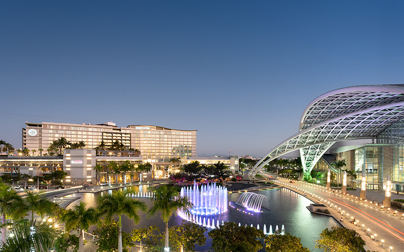 Sheraton Puerto Rico Hotel & Casino at sunset